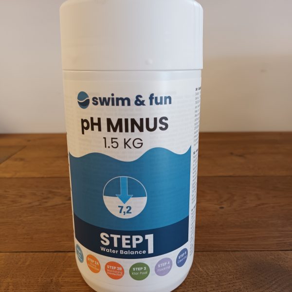 pH Minus regulator 1,5 kg +75,50